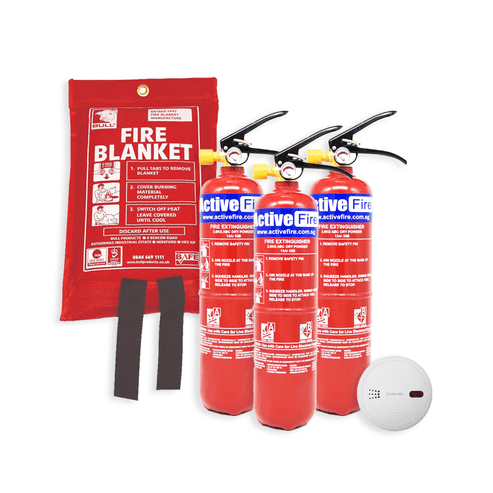 Home Fire Safety Bundle (For Landed Properties) – Fire Store
